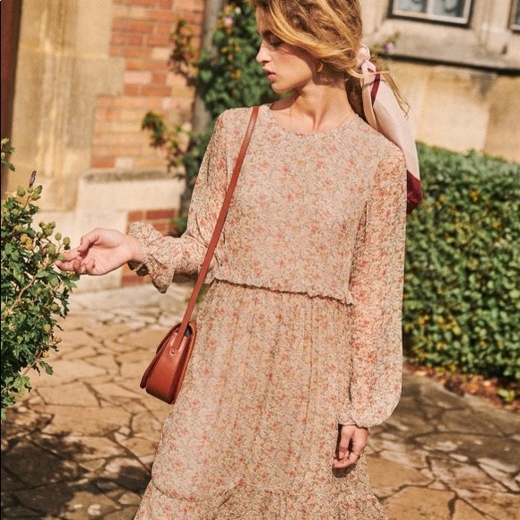 NWT Sezane Ares Dress sz34 - Picture 3 of 3